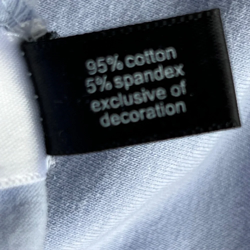 The Limited Blue Twist Front V-Neck Top Size Large NWT - Picture 8 of 10